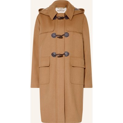 Barbour Dufflecoat Melody Mit Abnehmbarer Kapuze beige