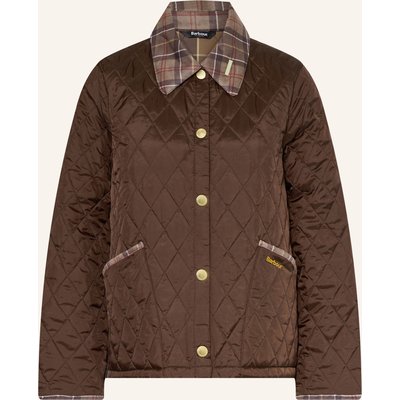 Barbour Steppjacke braun