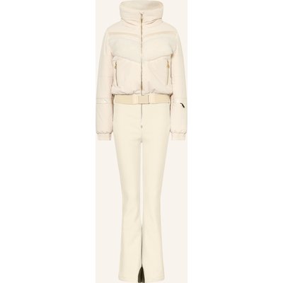 Sportalm Ski-Overall Mit Kunstfell weiss