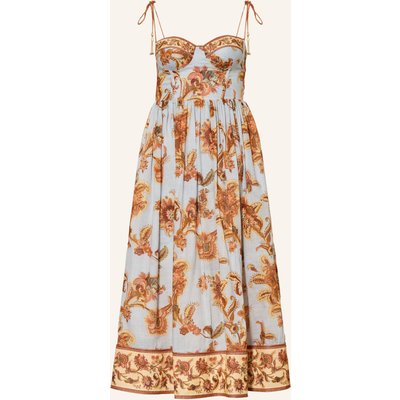 Zimmermann Cocktailkleid Aster blau