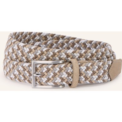 Strokesman's Flechtgürtel beige