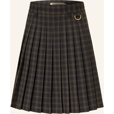 Barbour Faltenrock Carville gruen