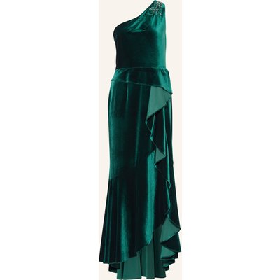 Adrianna Papell Abendkleid Aus Nicki Mit Volants gruen