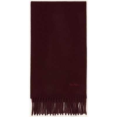 Max Mara Schal Fragore rot
