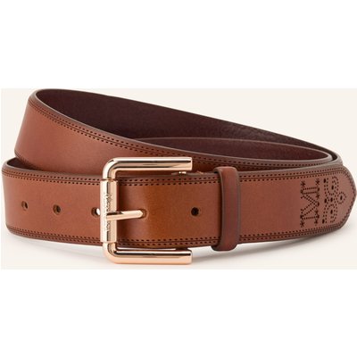 Max Mara Ledergürtel Mxaesodo braun