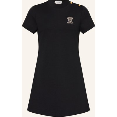 Versace Jerseykleid schwarz