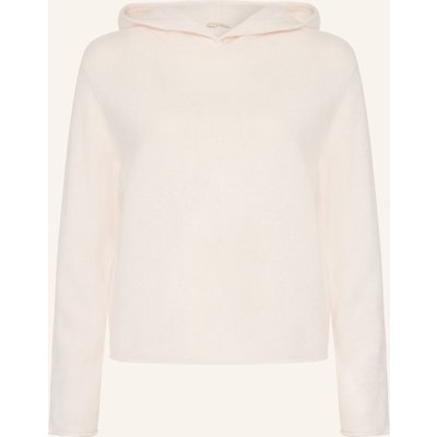 Lilienfels Strick-Hoodie Aus Cashmere weiss
