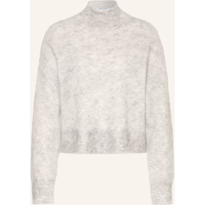 Mrs & Hugs Pullover Mit Mohair grau