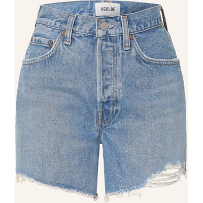 Agolde Jeansshorts Parker Long blau