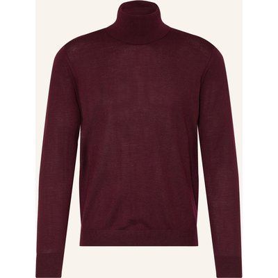 Strokesman's Rollkragenpullover Aus Merinowolle rot