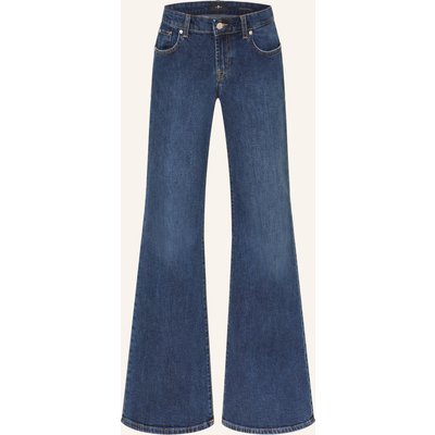 7 For All Mankind Flared Jeans Low Flare blau
