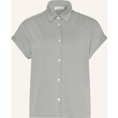 Marc O'polo Hemdbluse Aus Jersey grau