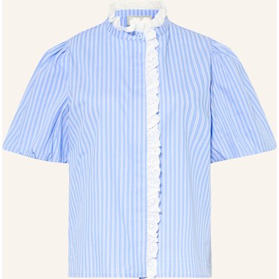 Neo Noir Bluse Ulia blau