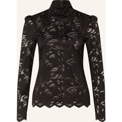 Van Laack Blusenshirt Vl-Cadoa-Lv Aus Spitze weiss