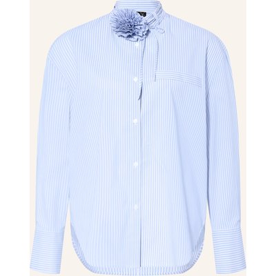 Van Laack Bluse Vl-Bija-Appl blau