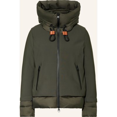 Gil Bret Steppjacke Im Materialmix gruen