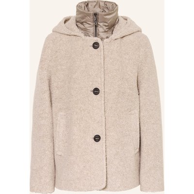 Gil Bret Teddyfell-Jacke Mit Herausnehmbarer Blende beige