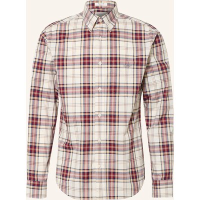 Gant Hemd Regular Fit rot
