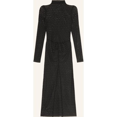 Liu Jo Mesh-Kleid Mit Schmucksteinen schwarz