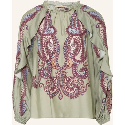 Ivi Collection Blusenshirt gruen