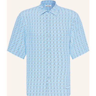 Sandro Kurzarm-Hemd Regular Fit blau