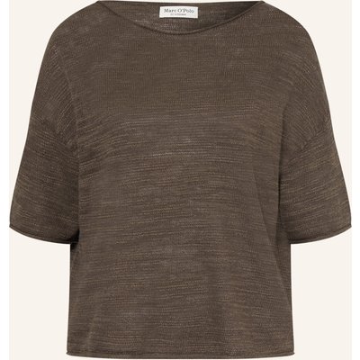 Marc O'polo Pullover Mit Leinen Und 3/4-Arm gruen