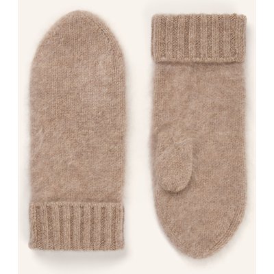 Mrs & Hugs Fäustlinge Aus Cashmere beige