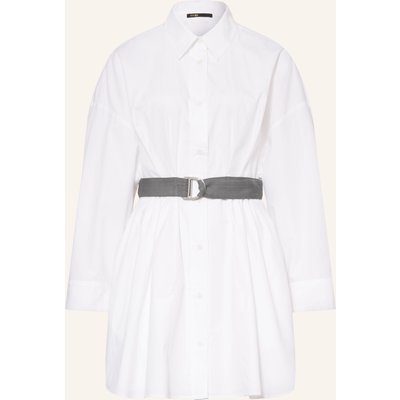 Maje Hemdblusenkleid Rishirt weiss