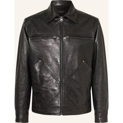 G-Star Lederjacke schwarz