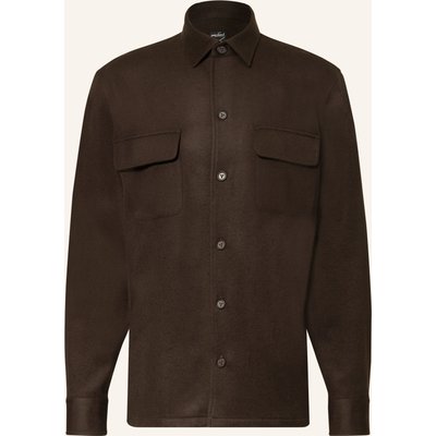 Van Laack Overshirt Vl-Reydin-K braun