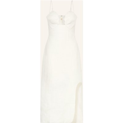 Farm Rio Leinenkleid weiss