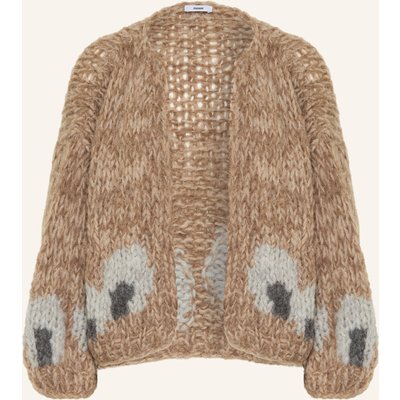Maiami Strickhülle Mit Alpaka beige