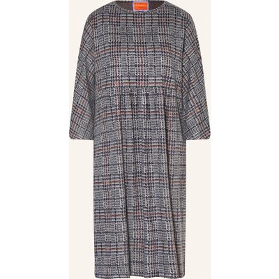 Anna's Kleid Mit 3/4-Arm grau