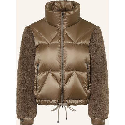 Bogner Daunenjacke Queeny-D Im Materialmix braun