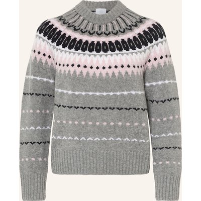 Bogner Cashmere-Pullover Ina grau