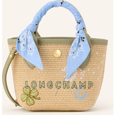 Longchamp Korbtasche Le Pliage Collection Xs gruen