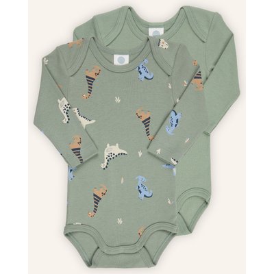 Sanetta 2er-Pack Bodies gruen