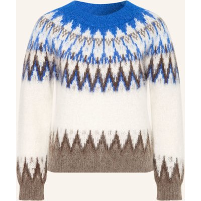 Darling Harbour Pullover Mit Alpaka weiss