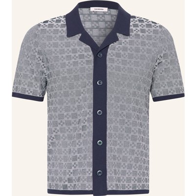 Sandro Resorthemd Regular Fit blau