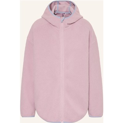 Short Stories Lounge-Jacke Aus Teddyfell rosa