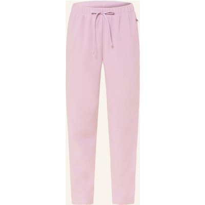 Short Stories Lounge-Hose Aus Teddyfell rosa