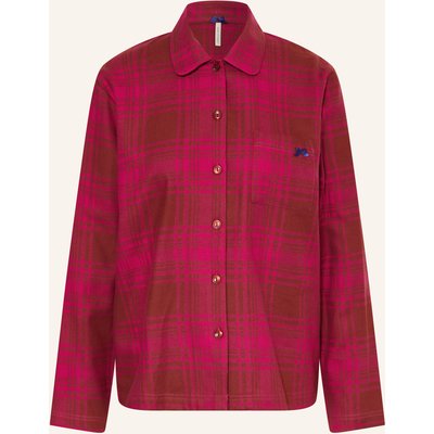 Short Stories Schlafshirt Aus Flanell pink