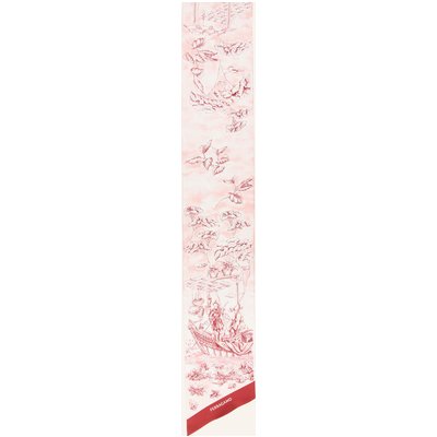 Ferragamo Seidenschal rosa