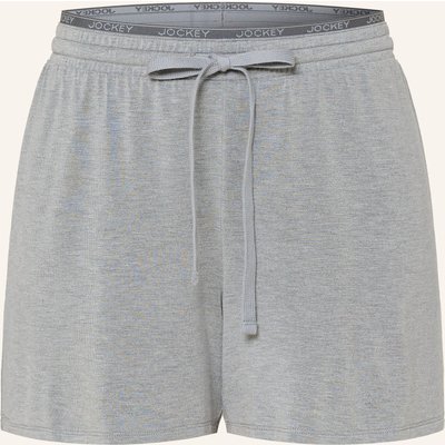 Jockey Schlafshorts Dandelion Spaced grau