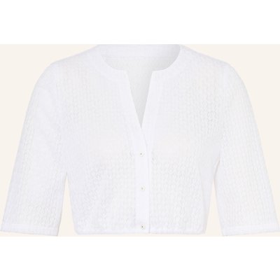 Waldorff Dirndlbluse Alessa Aus Spitze Mit 3/4-Arm weiss