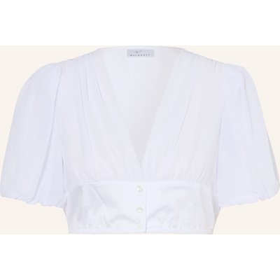 Waldorff Dirndlbluse Malina weiss
