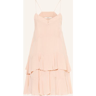 Ba&Sh Kleid Bilona Mit Volants rosa
