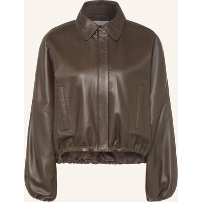 Sem Per Lei Lederblouson braun