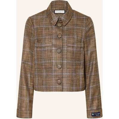Sem Per Lei Kastenjacke braun