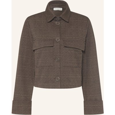 Sem Per Lei Kastenjacke braun